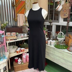 House of Harlow 1960 Black Midi Dress Size S